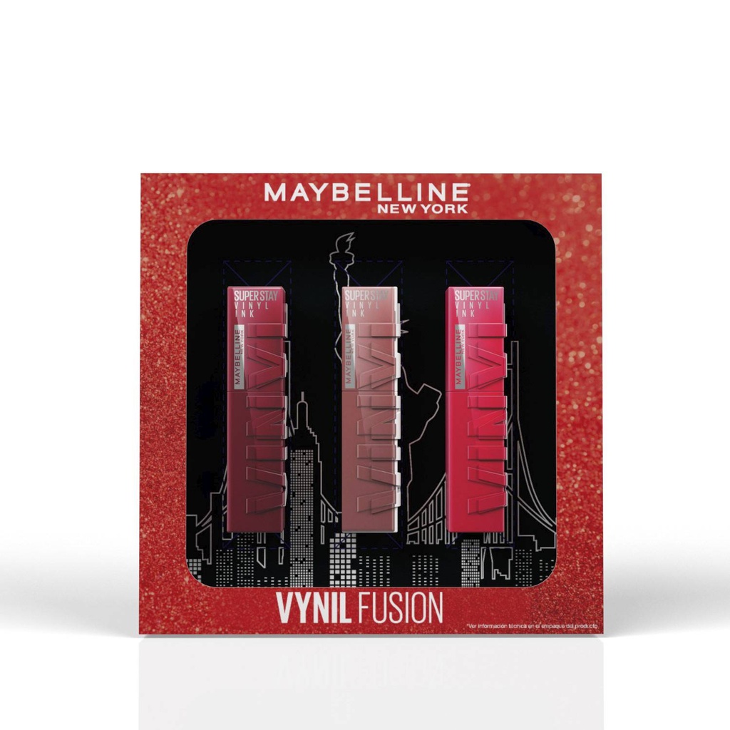 Set Vinyl Ink Maybelline